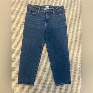 Ava & Viv High-Rise Dark Blue slim straight Jeans